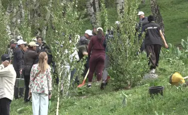 Тазалық күндері: Алматы облысында туристік аймақтарды тазалауға 39 мыңға жуық адам қатысты
