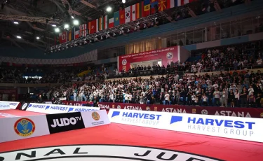 Дзюдодан Qazaqstan Barysy Grand Slam 2026 турнирінің ашылу салтанаты өтті
