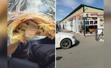 Атыраудағы базарлардың бірінде самсадан шаш шықты