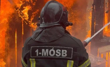 Ақмола облысында өрттен бір отбасы құтқарылды