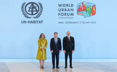 Олжас Бектенов по поручению Президента принял участие в сессии World Urban Forum в Баку