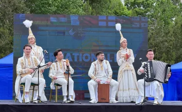 Алматыдағы Тұңғыш Президент саябағында Бірлік күнін дәріптеген фестиваль өтті