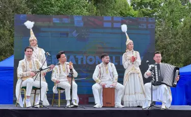 Алматыдағы Тұңғыш Президент саябағында Бірлік күнін дәріптеген фестиваль өтті