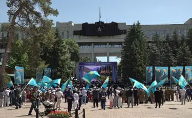 День защитника Отечества: как в Алматы отметили этот праздник