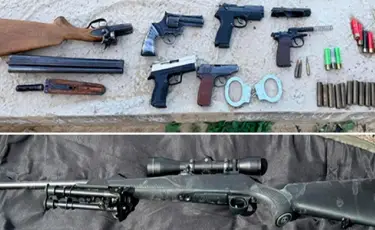 Крупный арсенал оружия обнаружили в нескольких регионах Казахстана