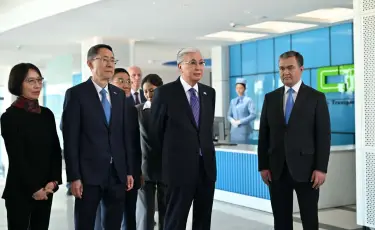 Президент запустил работу Astana LRT