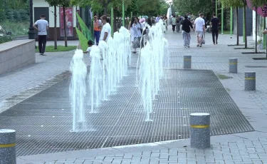 Алматыда жаздың басында аптап ыстық болады