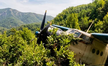 Жесткая посадка в кусты: самолет Ан-2 потерпел аварию в Алматинской области