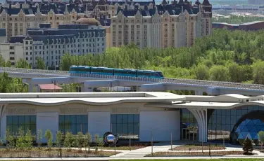 LRT в Астане перевез 1 миллион пассажиров за две недели