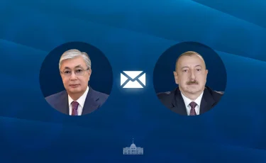 Мемлекет басшысы Әзербайжан Президентіне құттықтау жеделхатын жолдады