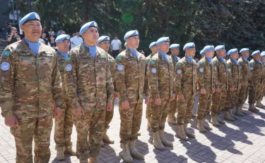 ООН высоко оценила казахстанских миротворцев, проходивших службу на Голанских высотах
