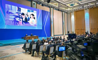 Президенты Казахстана и России дали старт строительству школы «Сириус» в Астане
