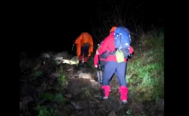 В горах Заилийского Алатау спасли потерявшихся девушек
