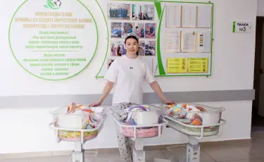 Қызылорда облысында 2026 жылдың алғашқы үшемі дүниеге келді