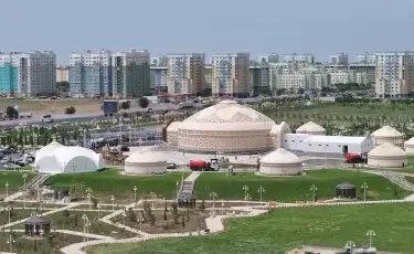 Саммит қарсаңында Түркістанда жаңа сәулеттік нысандар бой көтерді