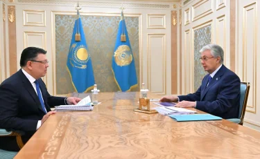 Касым-Жомарт Токаев встретился с заместителем премьер-министра Канатом Бозумбаевым