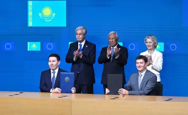 Мост между Европой и Азией: Президент Евросовета высоко оценил статью Токаева для Euronews