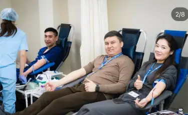 Всемирный день донора крови: Алматы в числе лидеров по количеству донаций