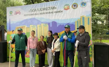 Алматыдағы жалпықалалық сенбілікке 7 мыңнан астам адам қатысты