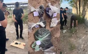 В Карагандинской области задержан наркокурьер с 287 свертками