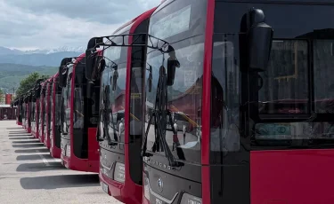 В Алматы запускаются два новых автобусных маршрута