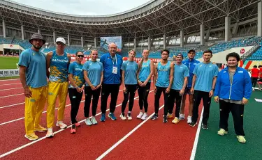Сборная Казахстана по легкой атлетике завоевала золотую медаль на чемпионате Азии