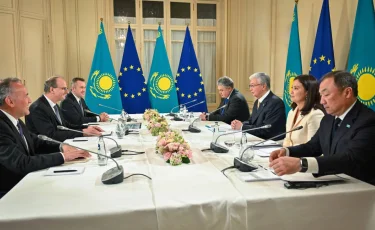 Президент Казахстана встретился с рядом европейских бизнесменов