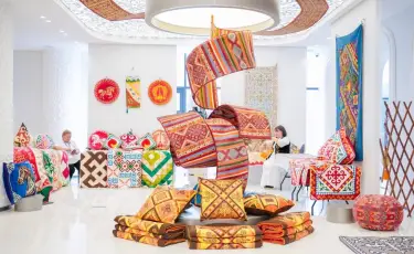 Creative Aimaq: Павлодарская область представила свои креативные товары на ярмарке