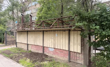 Незаконный объект общепита демонтировали в Алматы