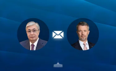 Глава государства направил телеграмму поздравления Королю Дании