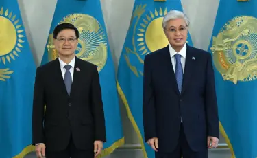 Президент Гонконг Арнаулы әкімшілік ауданы Әкімшілігінің Басшысы Джон Лимен кездесті