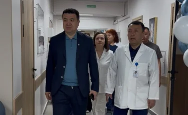 Городской кардиологический центр Алматы открыл обновленное отделение после ремонта
