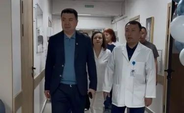 Городской кардиологический центр Алматы открыл обновленное отделение после ремонта