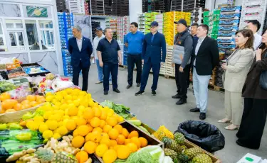 Елімізде азық-түлік нарығындағы делдалдарды қысқарту шаралары жалғасады