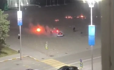 Пьяный иностранец пытался сжечь парк в Кокшетау, но загорелся сам