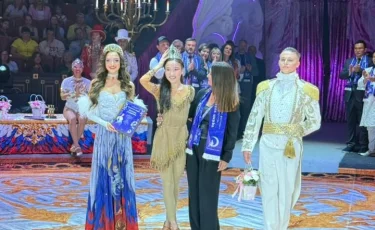 Казахстанская артистка Даяна Жетписова завоевала Серебряную корону XII Международного фестиваля «Принцесса цирка»