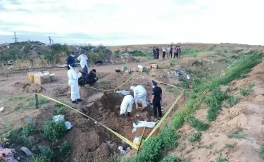 БҚО-да ауыл маңынан заңсыз төгілген медициналық қалдықтар табылды