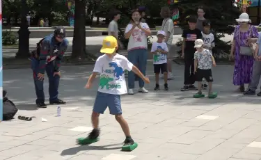 ALMATY MOVE: Алматыда балаларға арналған спорттық-ойын-сауық жобасы басталды