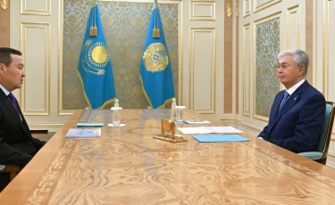 Президент Жоғары аудиторлық палата төрағасын қабылдады