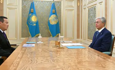 Президент Жоғары аудиторлық палата төрағасын қабылдады