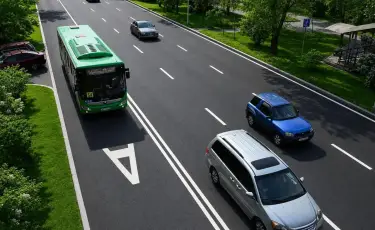 В Алматы с начала года проверили более 1,4 тыс. автобусов на соответствие экологическим нормам