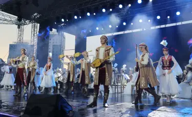 В Алматы состоялся праздничный концерт «Домбыра – дастан», посвященный Национальному дню домбры