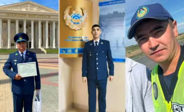 Оралда полицейлер терезеден құлап кете жаздаған 4 жасар баланы құтқарып қалды