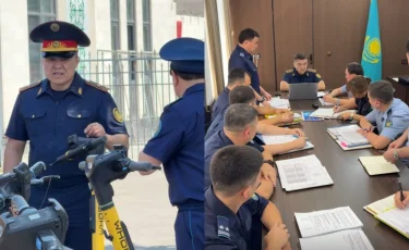 Алматының бас полицейі қала орталығын тексерді