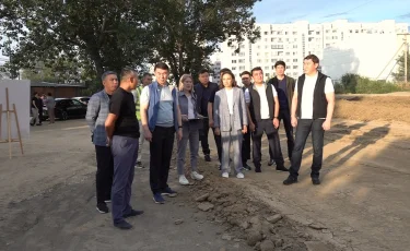 Дархан Сатыбалды Алматыдағы жол құрылысының барысын тексерді
