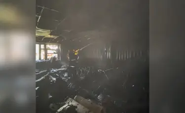 Павлодарда құтқарушылар өрттің тұрғын үйге таралуына жол берілмеді