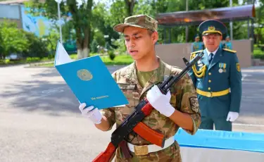 «Киберқауіпсіздік» мамандығы бойынша запастағы офицерлердің алғашқы легі түлеп ұшты