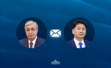 Мемлекет басшысы Моңғолия Президентіне құттықтау жеделхатын жолдады