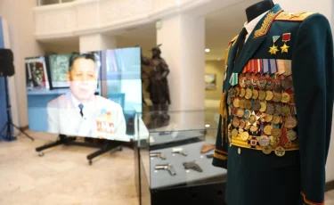 В Военно-исторический музей переданы более 100 реликвий Сагадата Нурмагамбетова