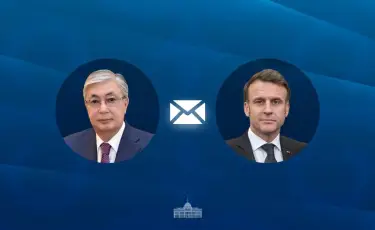 Мемлекет басшысы Франция президентіне құттықтау жеделхатын жолдады